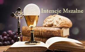 Intencje mszalne 15.10.2023 - 21.10.2023