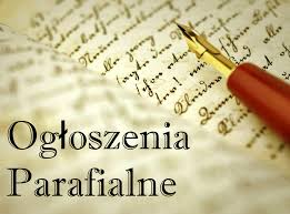 OGŁOSZENIA DUSZPASTERSKIE 23 PAŹDZIERNIKA 2022